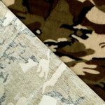 Tissu Poil Court Militaire Marron - Ribes y Casals