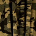 Tissu Poil  Court Vert Militaire - Ribes y Casals