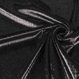 Tissu Shaggy Lurex Noir - Ribes y Casals