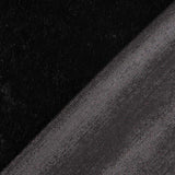 Tissu Shaggy Lurex Noir - Ribes y Casals