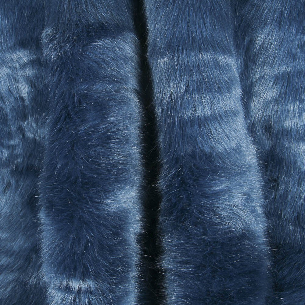 Tissu Fourrure Bleu Baltique - Ribes y Casals
