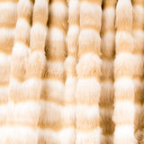 Tissu Poil Crème Bicolore - Ribes y Casals