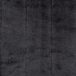 Retal Tela Pelo Invierno Negro Listado 160x160cm - Ribes y Casals