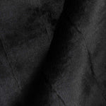Retal Tela Pelo Invierno Negro Listado 160x160cm - Ribes y Casals