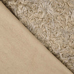 Tissu Fourrure Beige Punk Hiver - Ribes y Casals