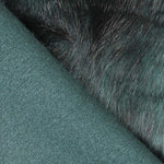 Tissu Fourrure Vert Bouteille - Ribes y Casals