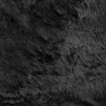 Fausse Fourrure Longue Noir - Ribes y Casals