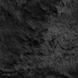 Fausse Fourrure Longue Noir - Ribes y Casals