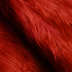 Fausse Fourrure Longue Rouge - Ribes y Casals