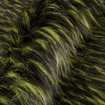 Tissu Poil Long Vert Bicolor - Ribes y Casals