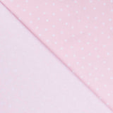 Tissu Piqué Canutillo Étoiles Rose - Ribes y Casals