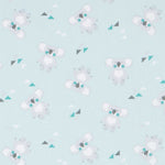 Tissu Piqué Canutillo Koala Vert - Ribes y Casals