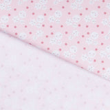 Tissu Piqué Canutillo Lune Rose - Ribes y Casals