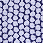 Piqué Marguerites Bleu Marine - Ribes y Casals