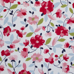 Tissu Piqué Imprimé Floral Rose - Ribes y Casals