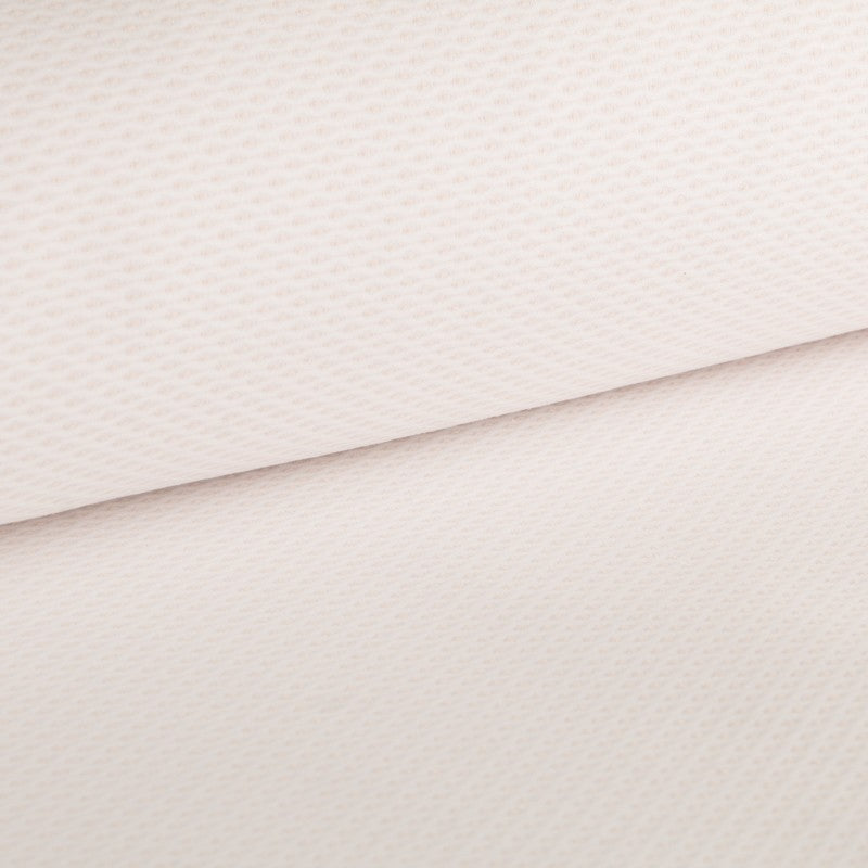 Tissu Pique Oeil de Perdrix Écru - Ribes y Casals