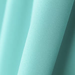 Tissu Elastique Plat Uni Turquoise - Ribes y Casals