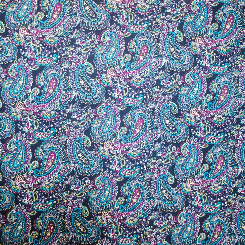 Tissu Lisse Polyester Cachemire Dégradé - Ribes y Casals