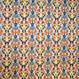 Tissu Lisse Polyester Fleur Écru - Ribes y Casals