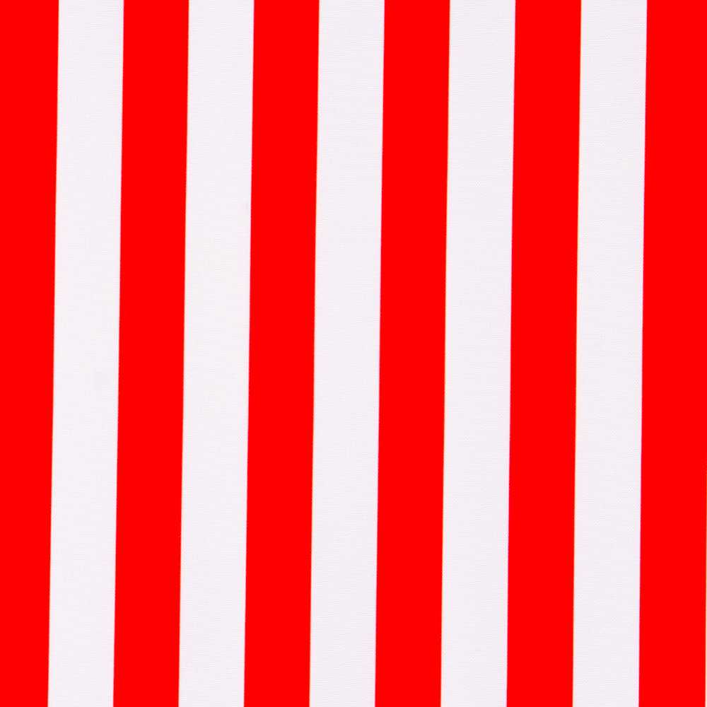 Tissu Élastique Rayures Blanc Rouge 23mm - Ribes y Casals