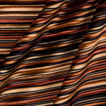 Tela Plisado Soleil Terciopelo Marrón - Ribes y Casals