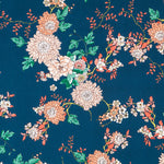 Tissu Polyester Fleurs Canard - Ribes y Casals