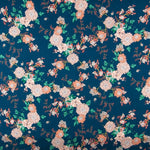 Tissu Polyester Fleurs Canard - Ribes y Casals