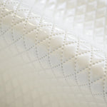 Similicuir Matelassé Losanges Blanc - Ribes y Casals