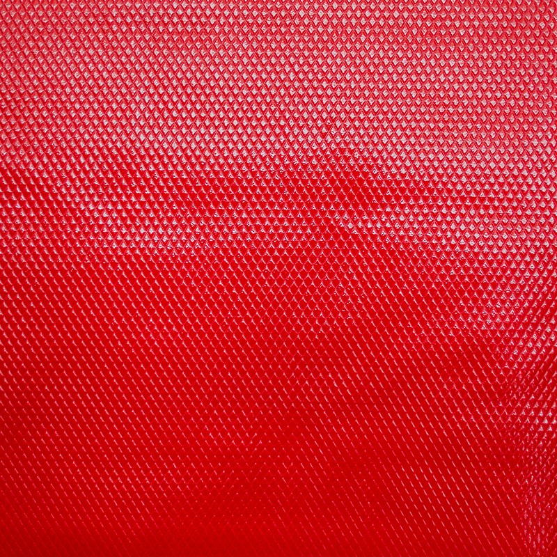 Similicuir Matelassé Losanges Rouge - Ribes y Casals