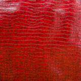 Similicuir Crocodile Grenat - Ribes y Casals