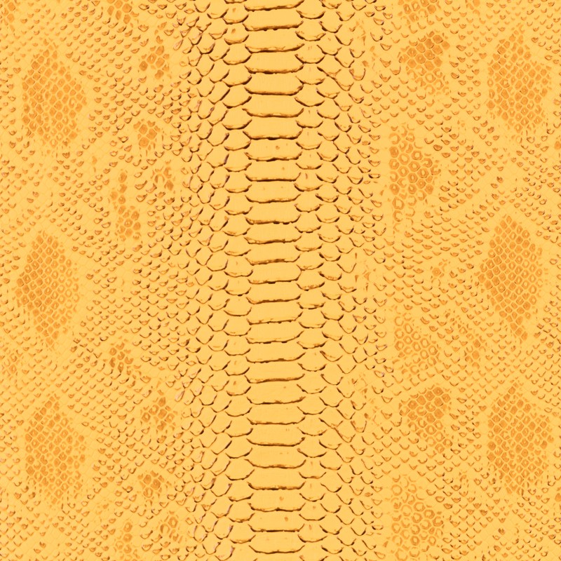 Similicuir Crocodile Moutarde - Ribes y Casals