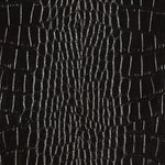 Similicuir Crocodile Noir - Ribes y Casals