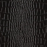 Similicuir Crocodile Noir - Ribes y Casals