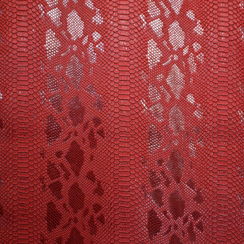 Similicuir Reptile Grenat - Ribes y Casals