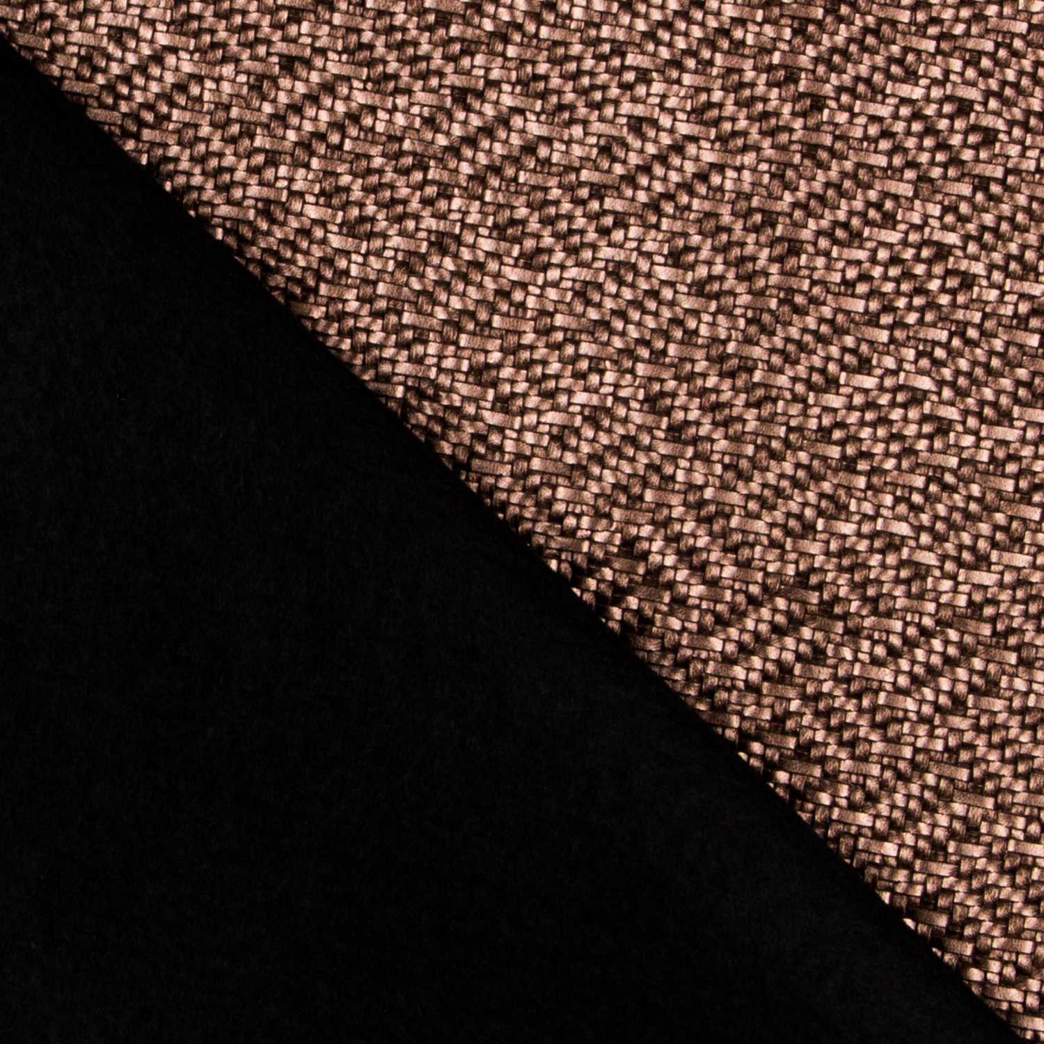 Tissu Polyester Tressé Bronze - Ribes y Casals
