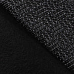 Tissu Polyester Tressé Noir - Ribes y Casals