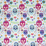 Popeline Coton Squelettes Mexicains - Ribes y Casals