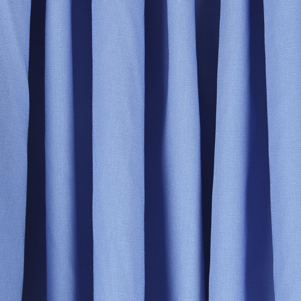 Popeline Coton Spandex Bleu - Ribes y Casals