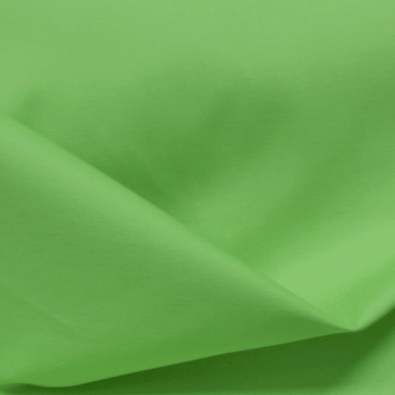 Popeline Coton Spandex Vert Pomme - Ribes y Casals