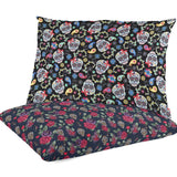 Tissu Popeline Squelettes Mexicains Noir - Ribes y Casals