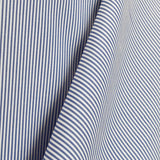 Popeline Chemise Rayures Vichy Bleu - Ribes y Casals