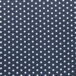 Popeline Étoiles Fond Marine - Ribes y Casals