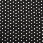 Popeline Étoiles Fond Noir - Ribes y Casals