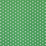 Popeline Étoiles Fond Vert - Ribes y Casals