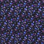 Popeline Flamenco Liberty Fleurs Bleu - Ribes y Casals