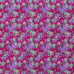 Popeline Flamenco Liberty Roses Fuchsia - Ribes y Casals
