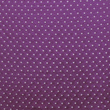 Popeline à Pois Brodée Ciclamen - Ribes y Casals