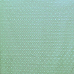 Popeline à Pois Brodée Ton sur Ton Vert d'Eau - Ribes y Casals