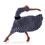 Popeline à Pois Fond Lilas 3,5cm - Ribes y Casals