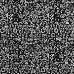 Jersey Coton Dessins Noir - Ribes y Casals